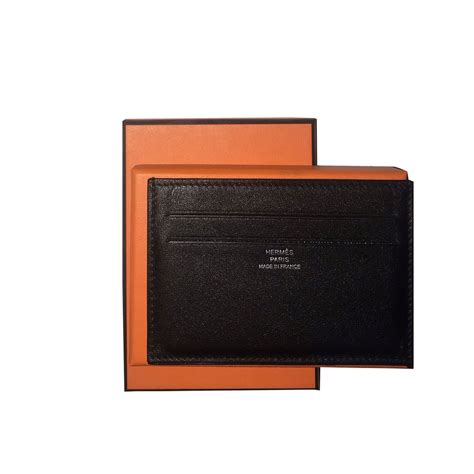 hermes card holder men.